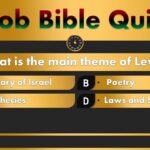 Bible quiz questions and answers from the book of Job
