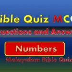 Malayalam Bible Quiz Questions And Answers Numbers