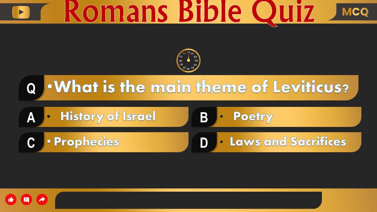 Romans Bible Quiz