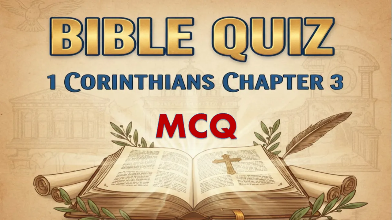 Bible Quiz 1 Corinthians Chapter 3