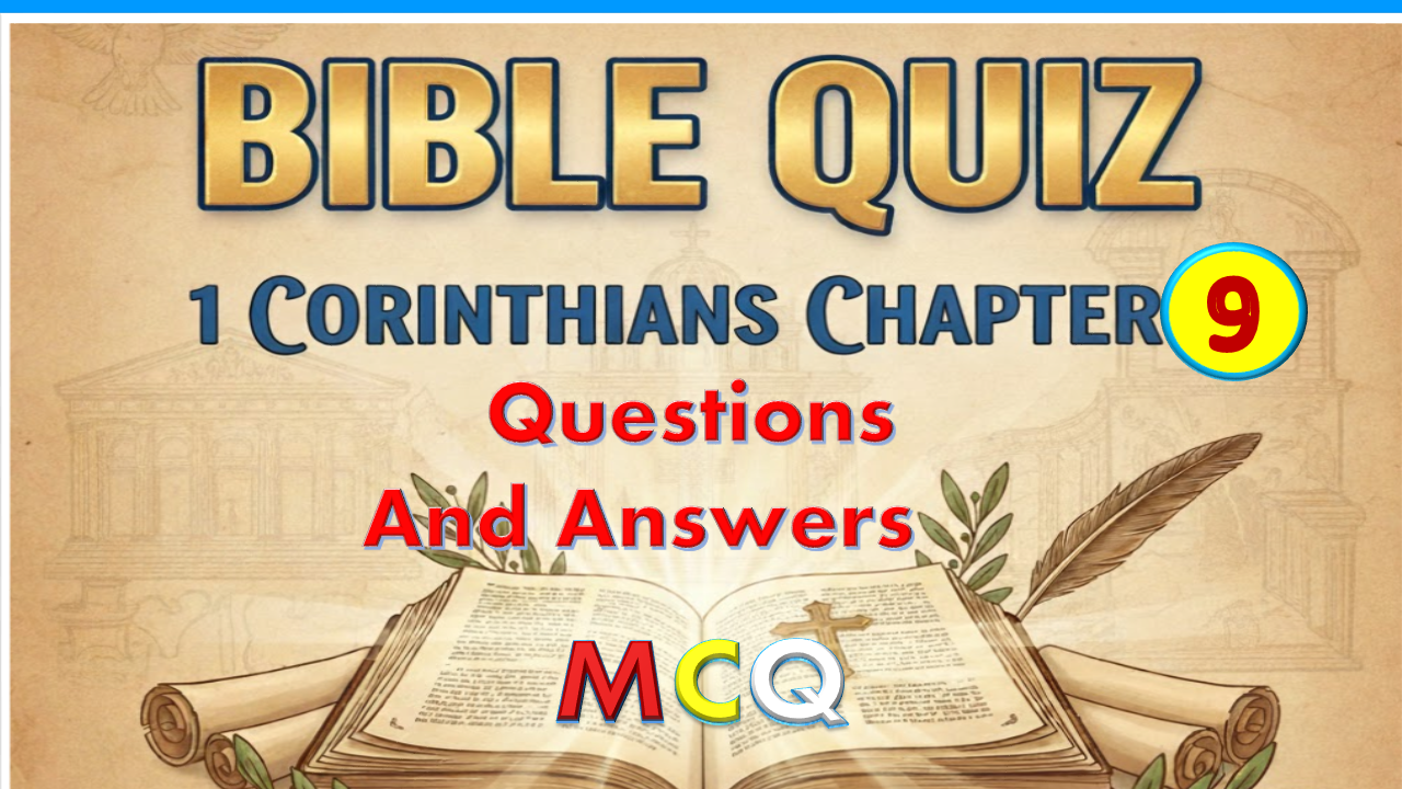 Bible Quiz 1 Corinthians Chapter 9