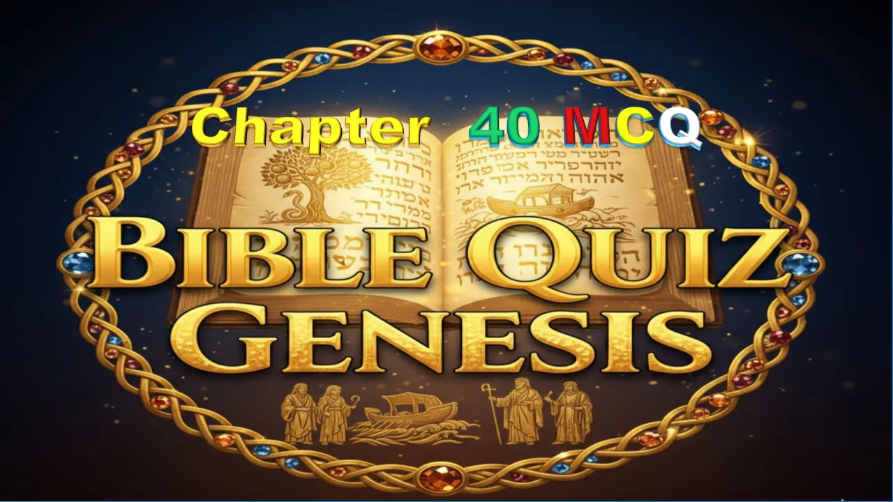 Bible Quiz Genesis Chapter 40