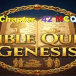Bible Quiz Genesis Chapter 42