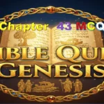 Bible Quiz Genesis Chapter 43